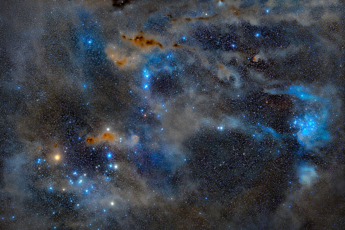 Hyades and Pleiades star clusters