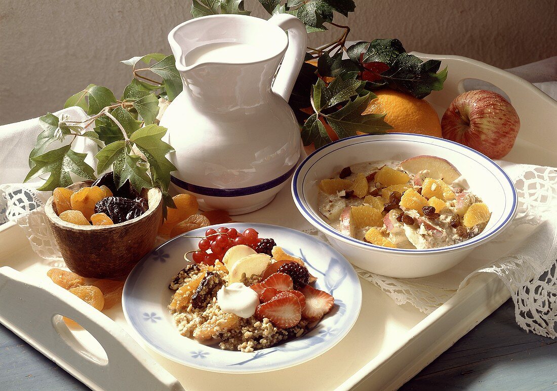 Whole Grain Muesli with Fruit