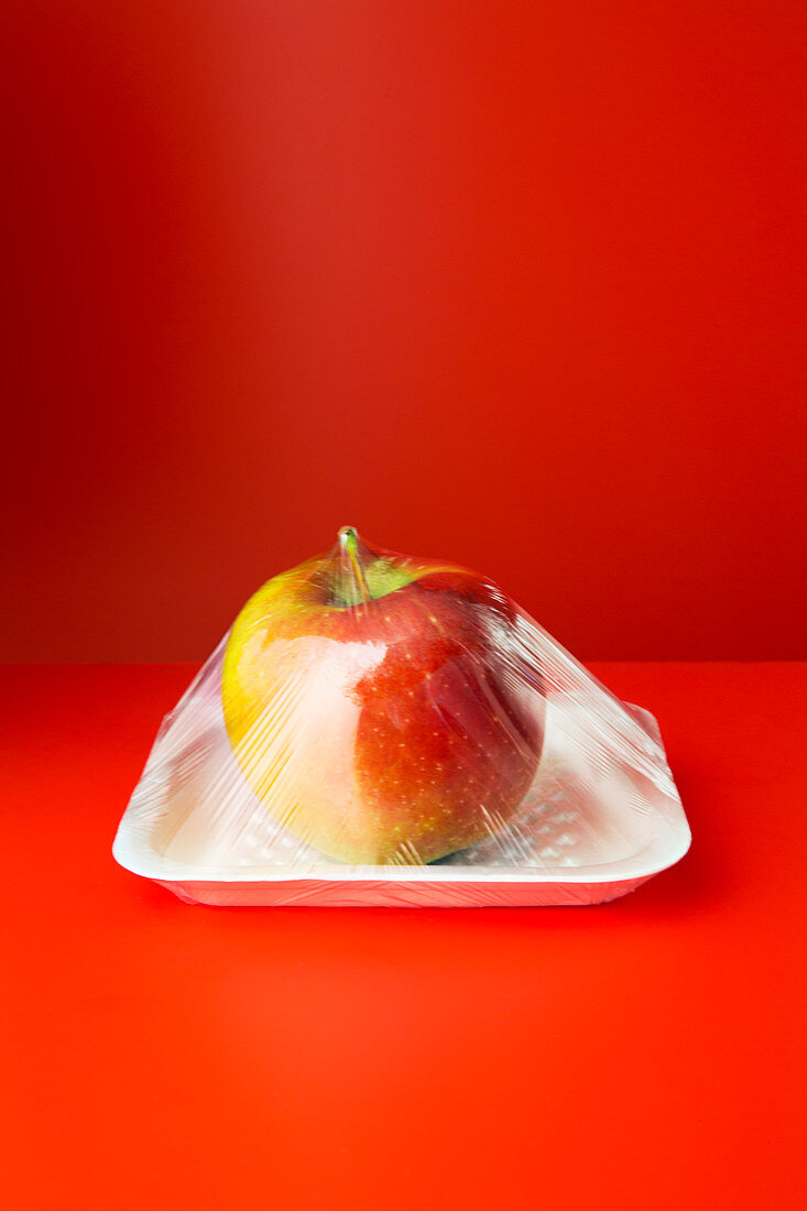 Packaged apple