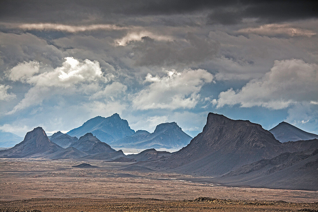 Craggy mountain landscape