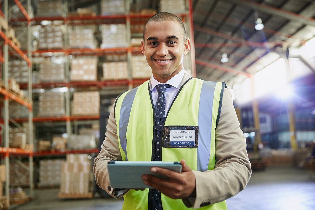 Portrait manager in distribution warehouse