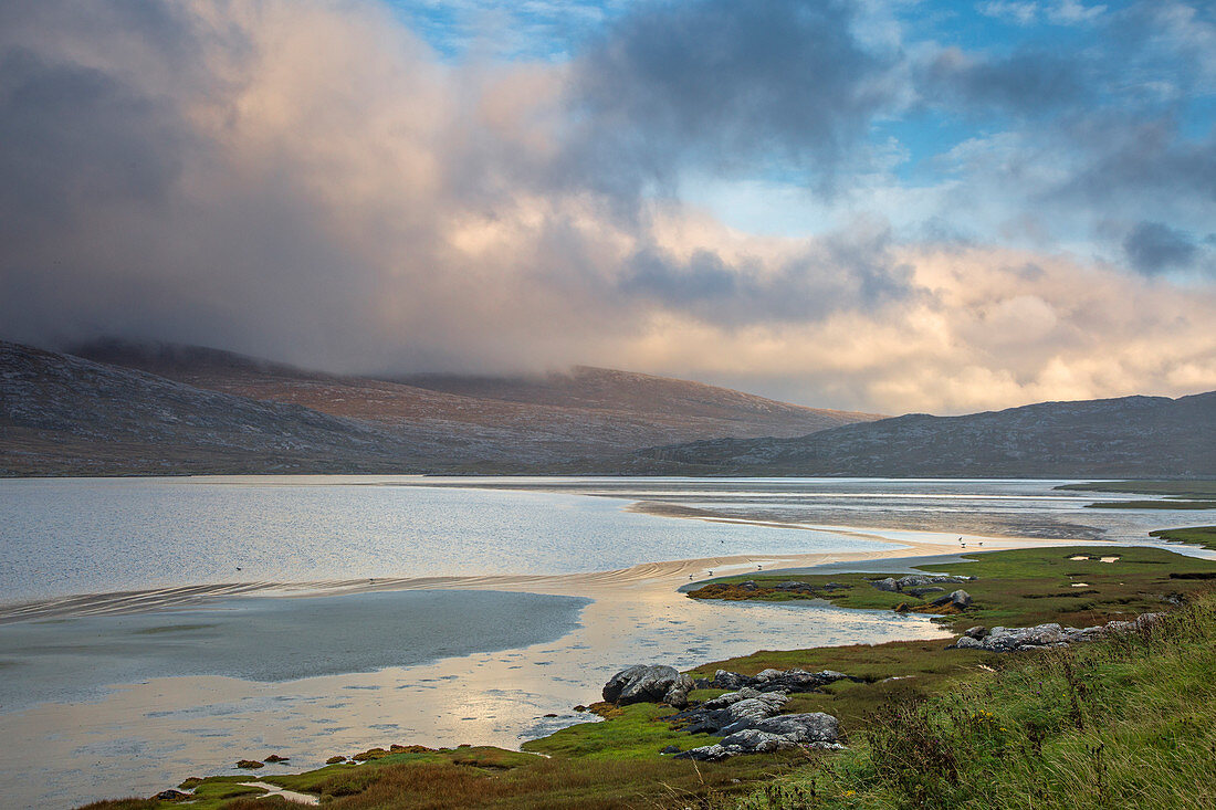 Mountains and water, Hebrides, Scotland