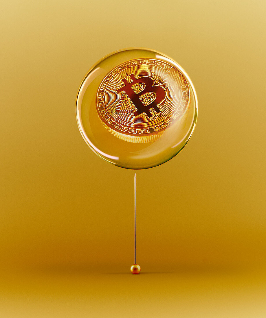 Golden Bitcoin bubble