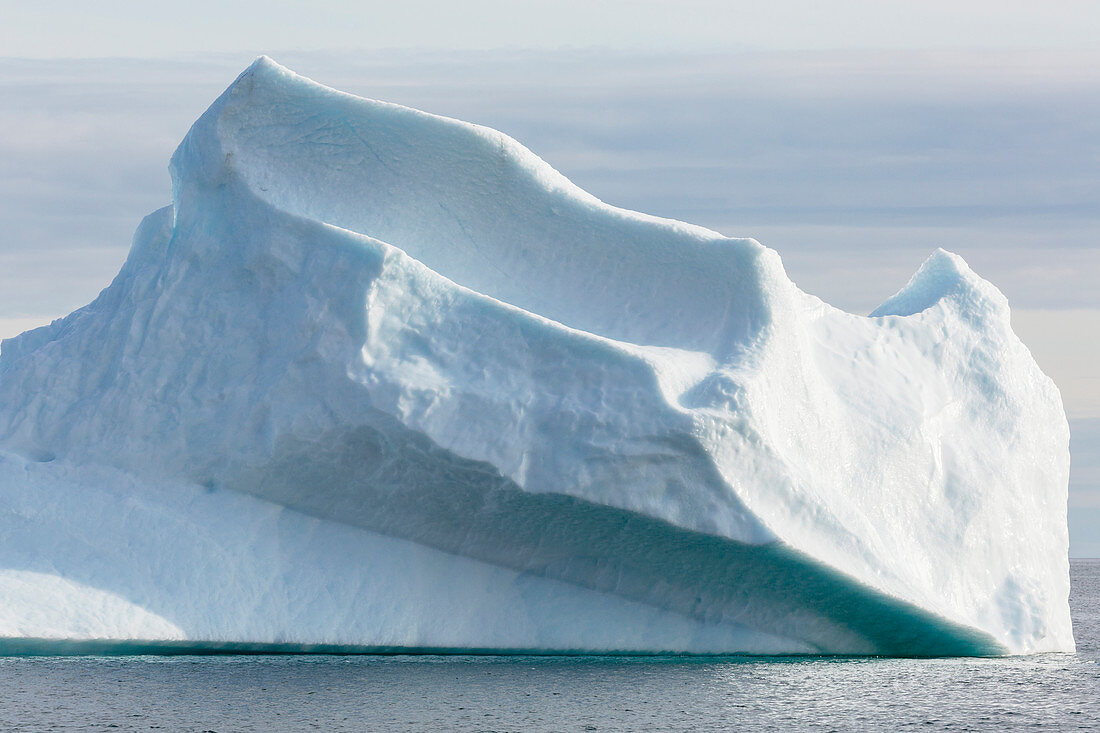 Majestic iceberg formation Greenland