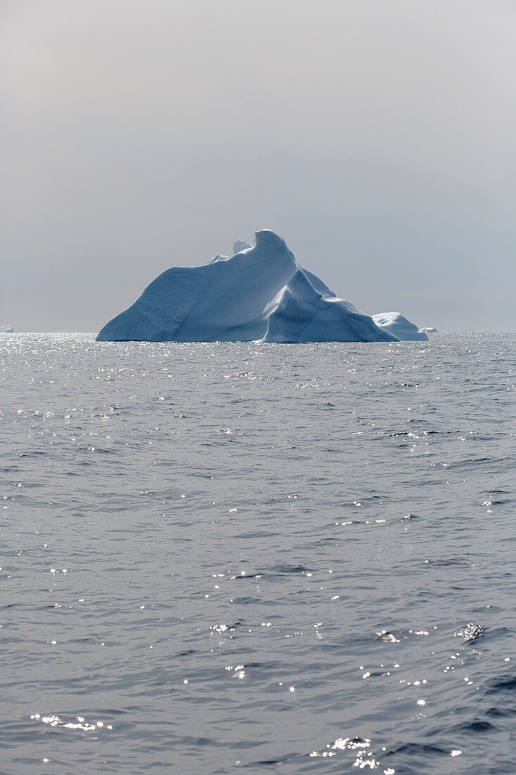Iceberg over Atlantic Ocean Greenland