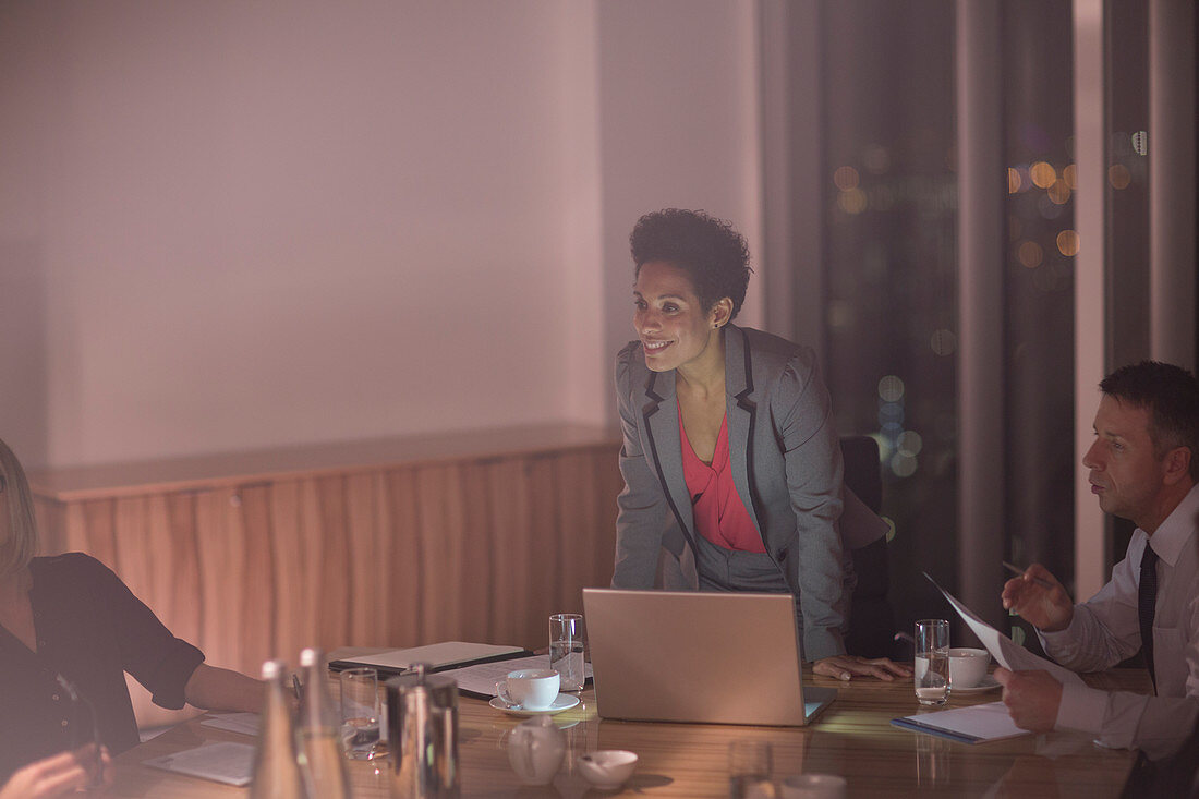 Business people meeting in conference room