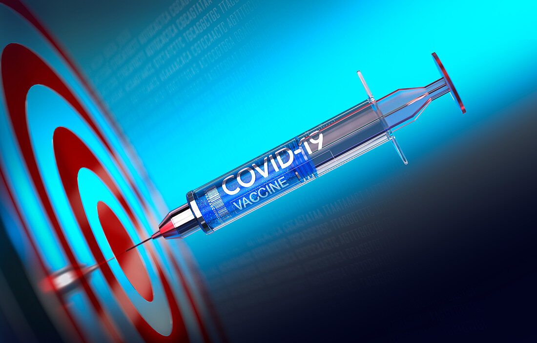 COVID-19 vaccine hitting bull's-eye