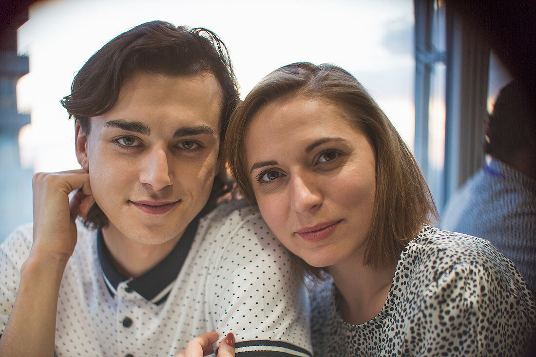 Portrait young couple