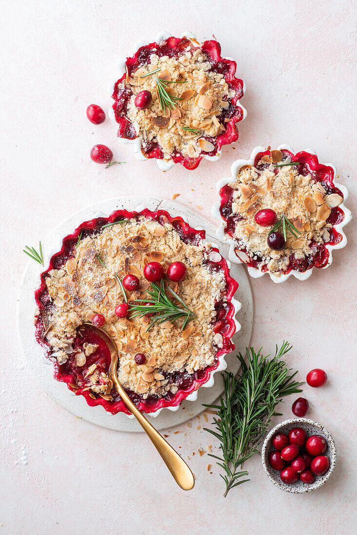 Cranberry-Crumble