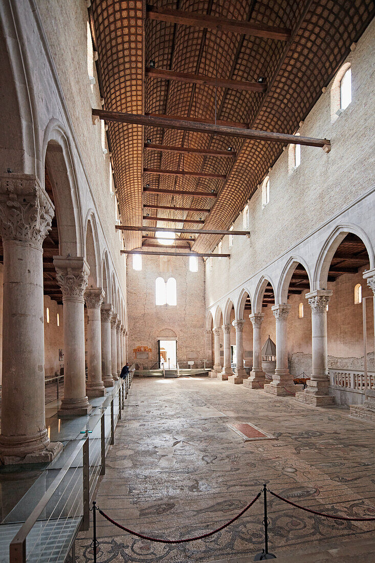Die Basilika von Aquileia (Friaul-Julisch Venetien, Italien)