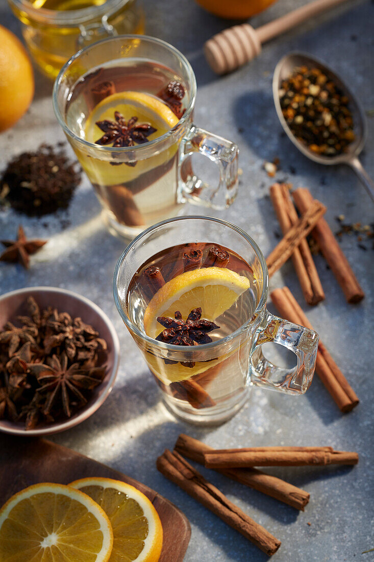 Cinnamon-and-orange tea