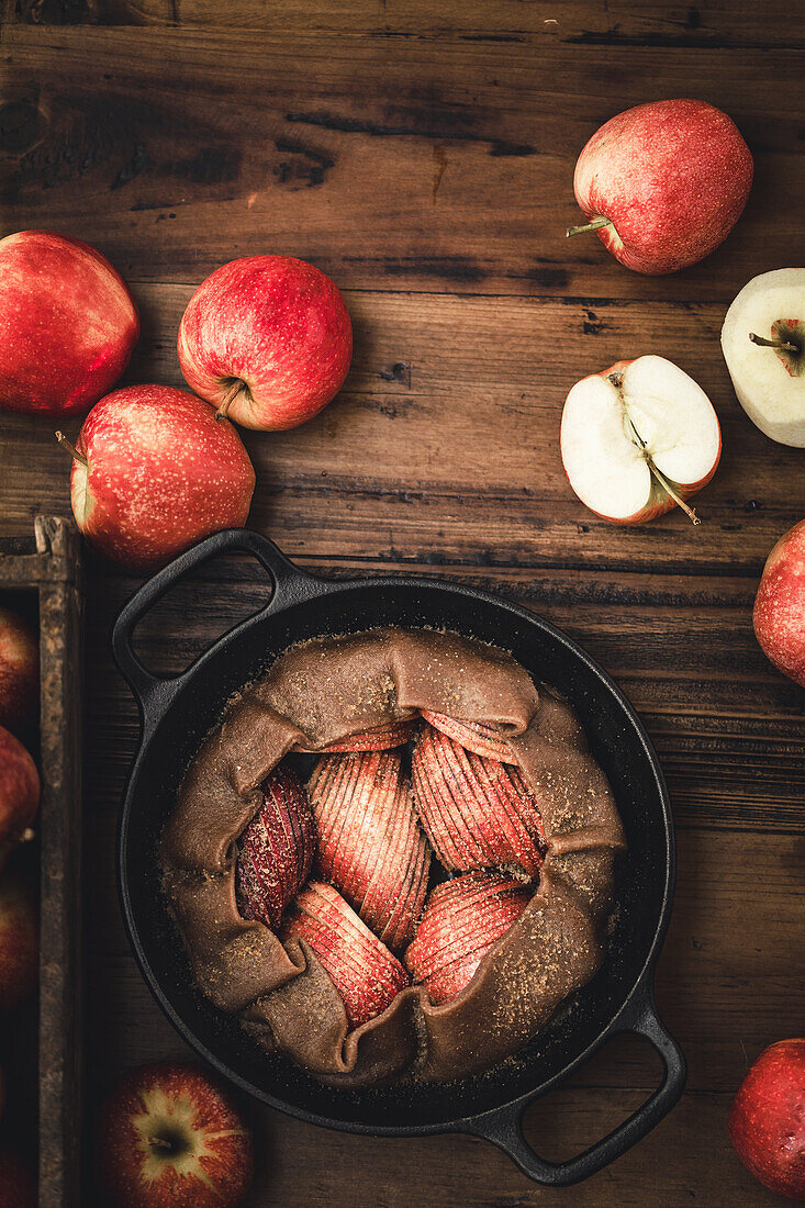 Apple galette