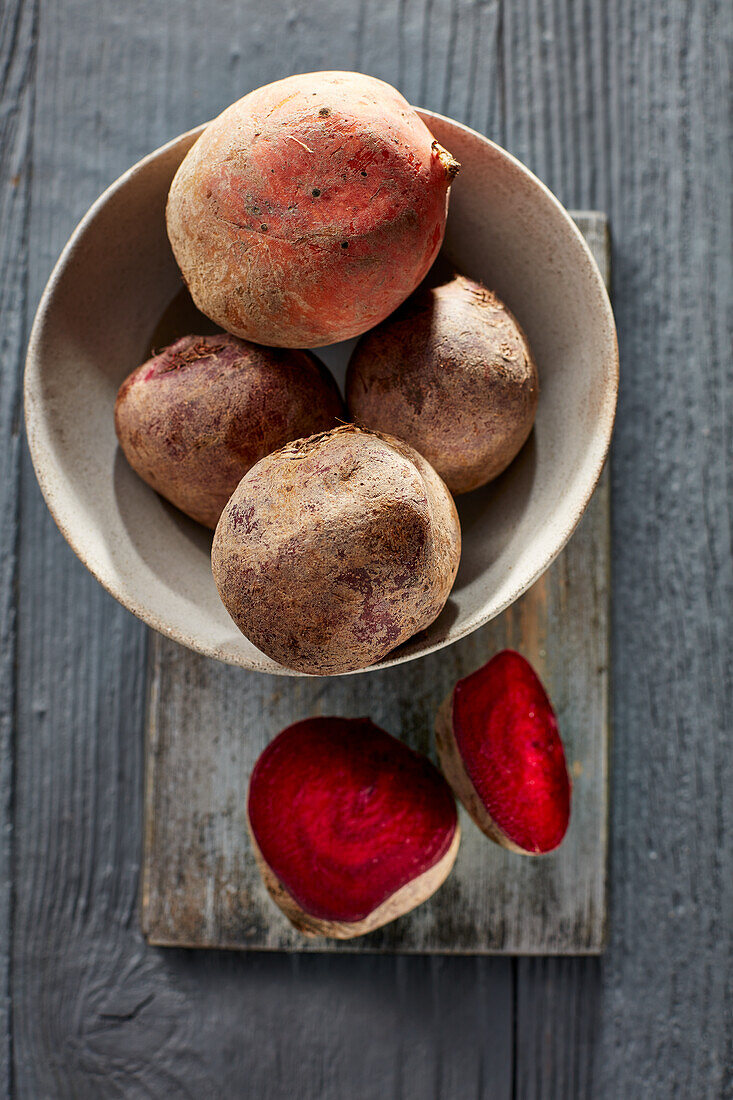 Beetroot and yellow beetroot