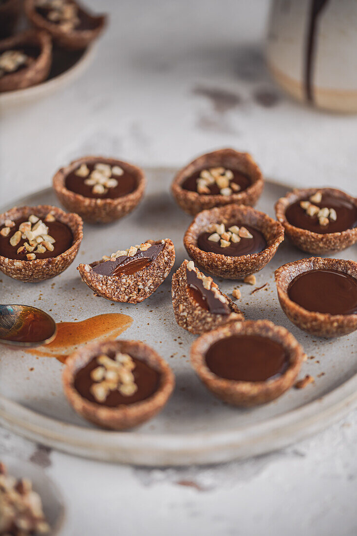 No Bake Chocolate Nut Cookies