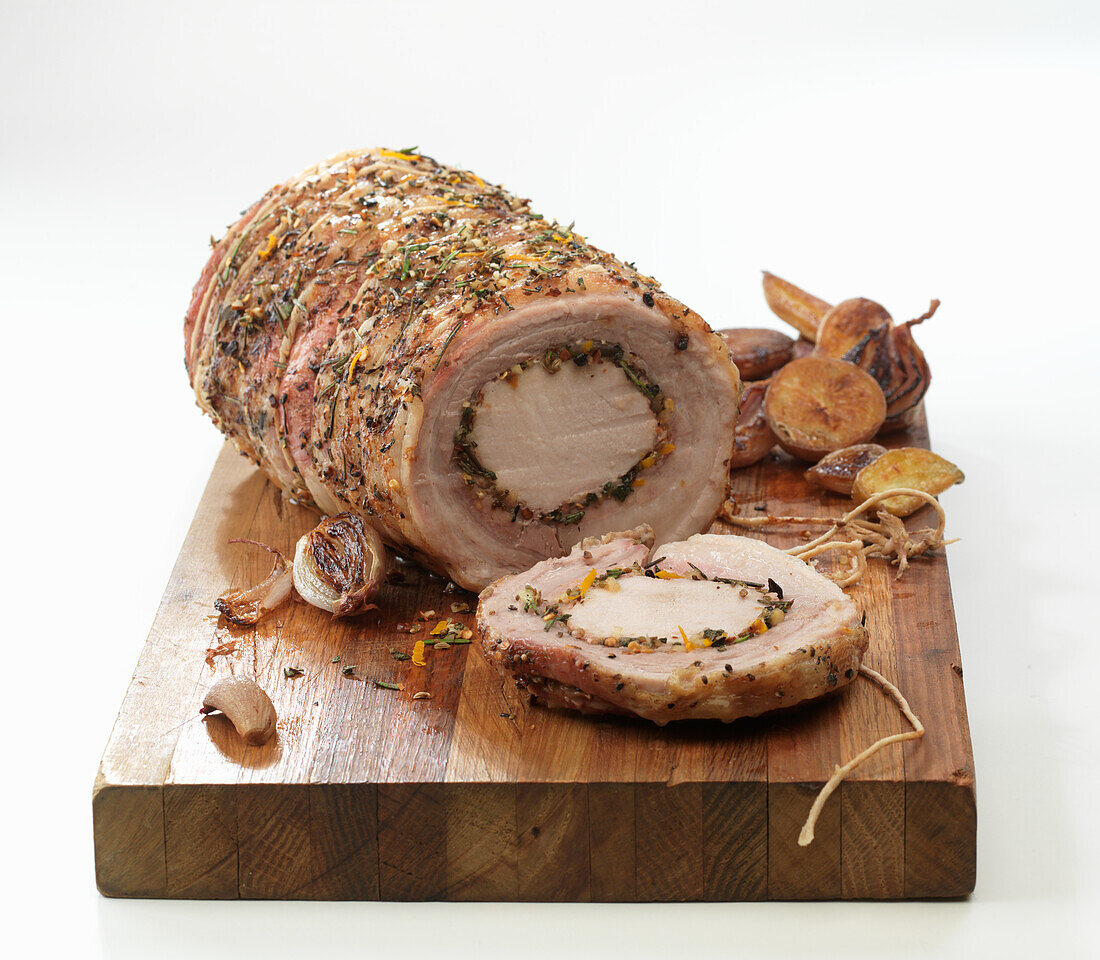 Gefüllte Porchetta