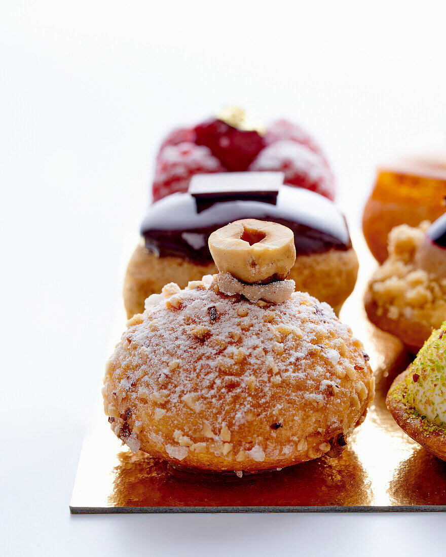 Assorted small pastries