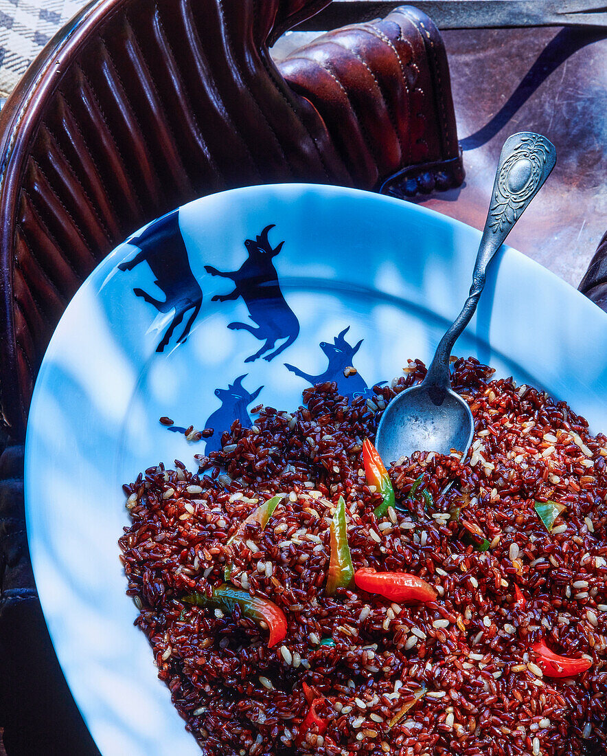 Red rice dish (Camargue, France)