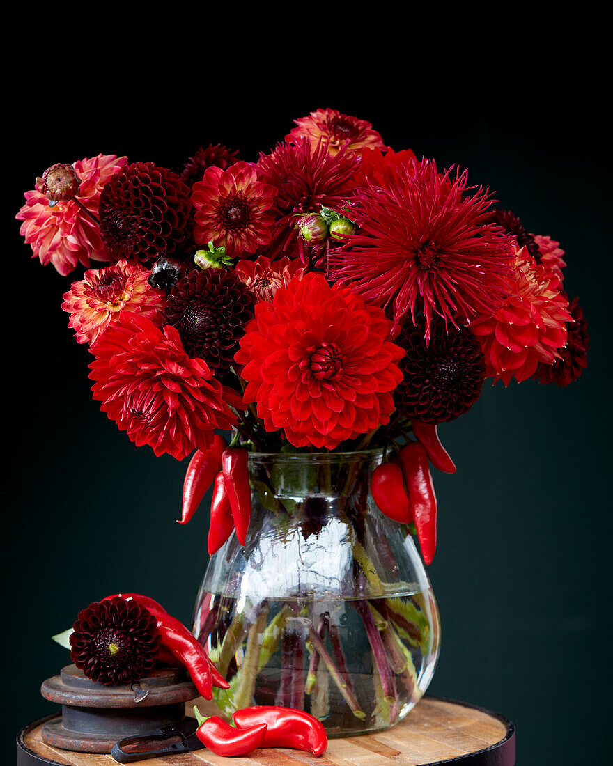 Dahlia bouquet