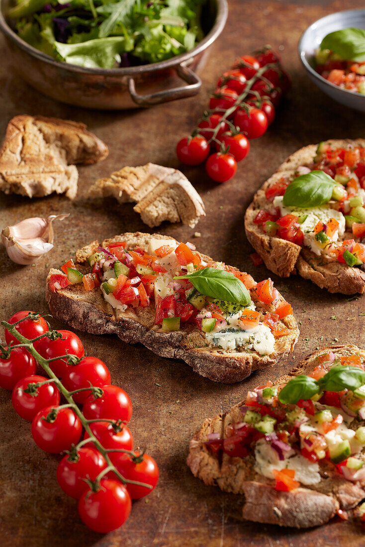 Tomato bruschetta