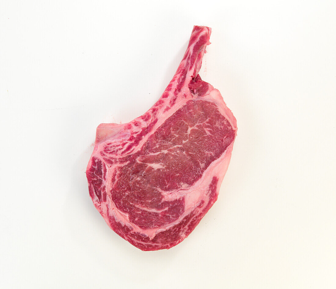 Rohes Rib-Eye-Steak