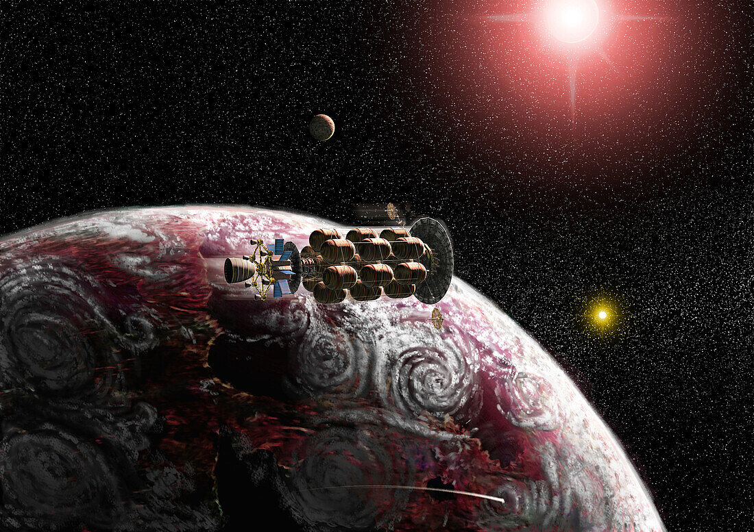 Interstellar probe, illustration