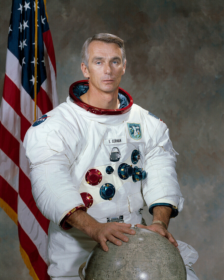 Eugene Cernan, Apollo 17 Commander
