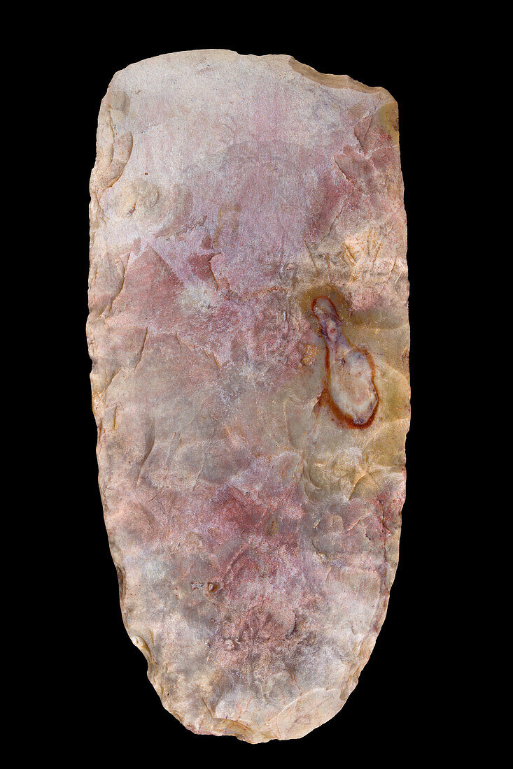 Neolithic period axe cut in jasper