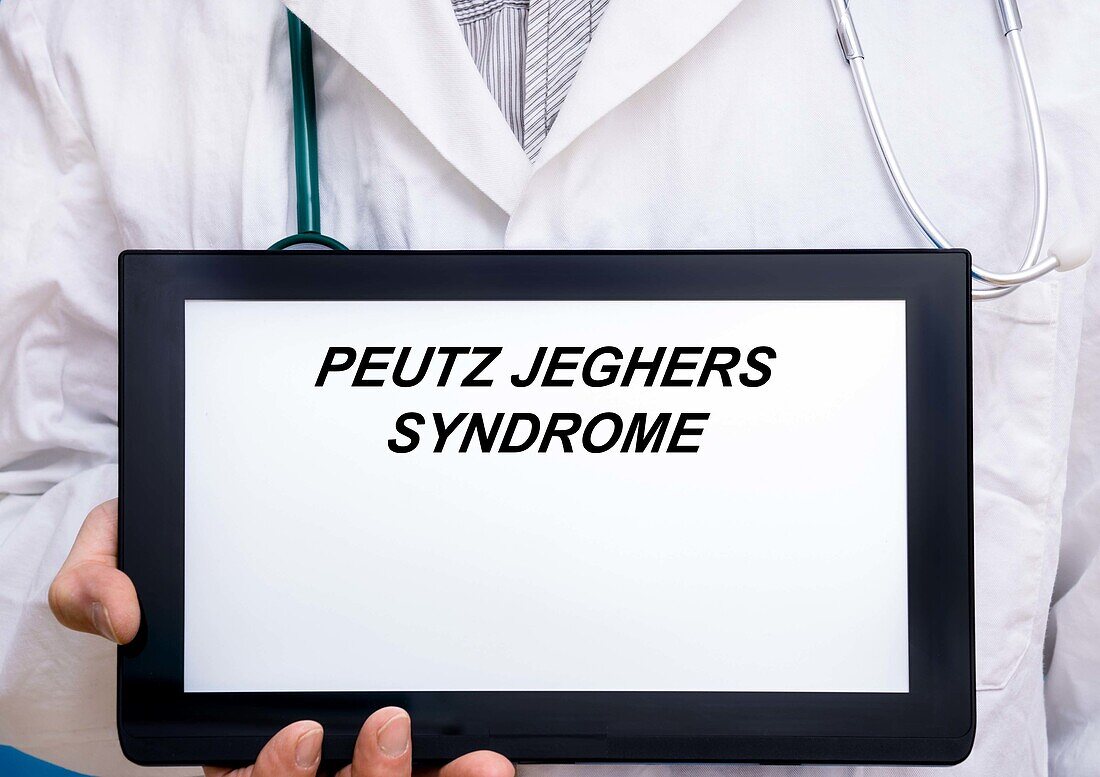 Peutz-Jeghers syndrome, conceptual image