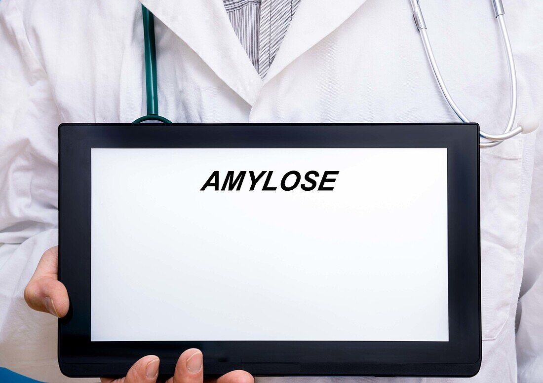 Amylose, conceptual image