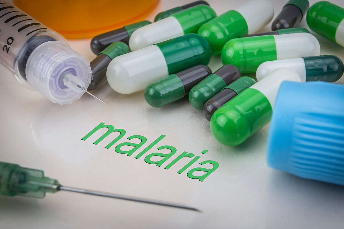 Malaria, conceptual image