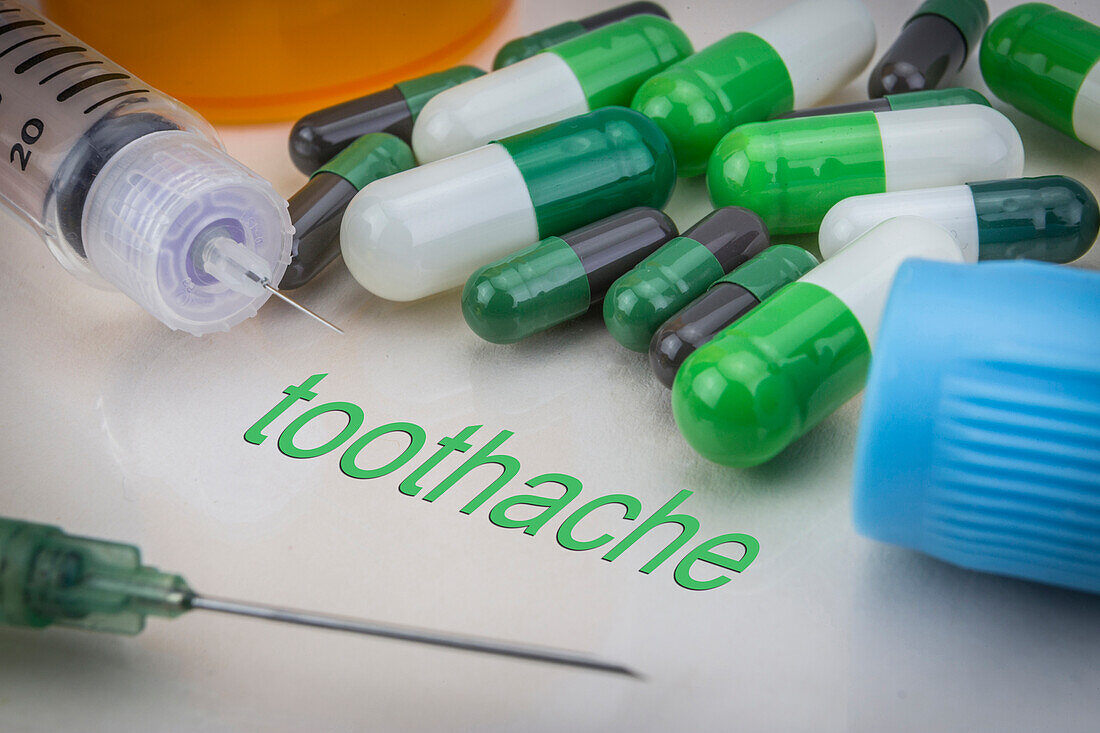 Toothache, conceptual image