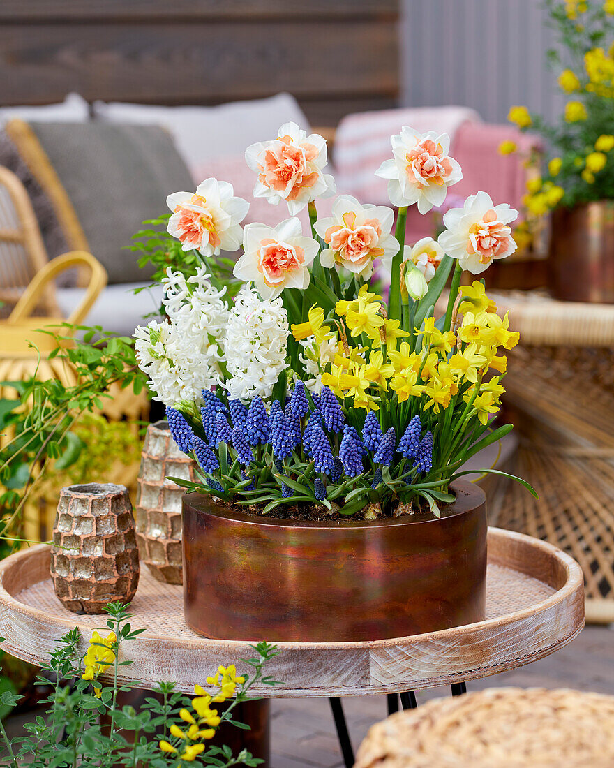 Spring container