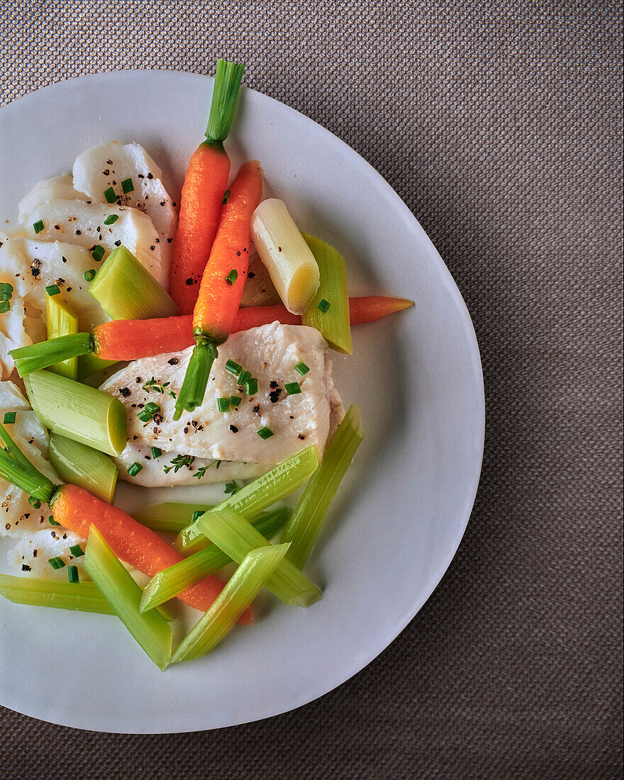 Pot au Feu mit Fisch