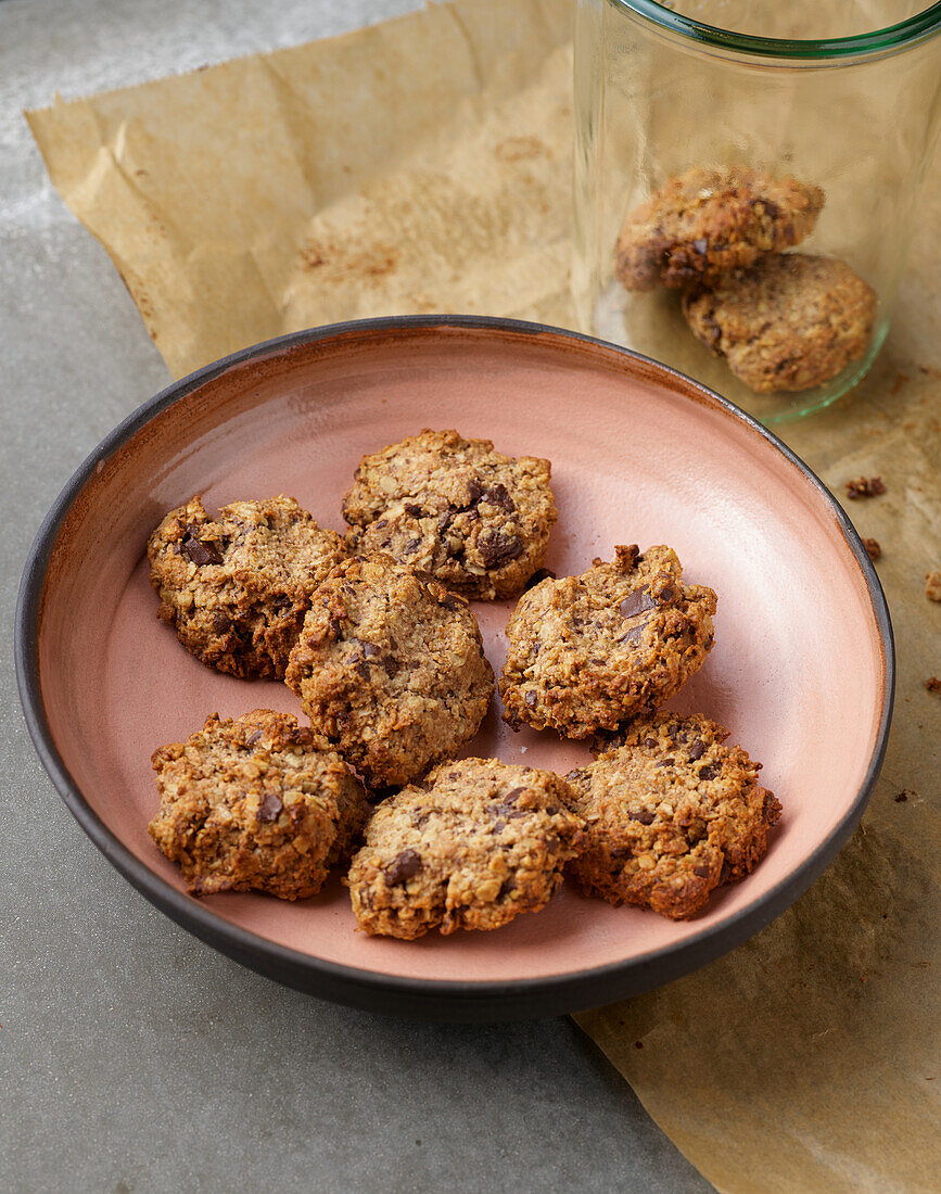 Quick chocolate cookies