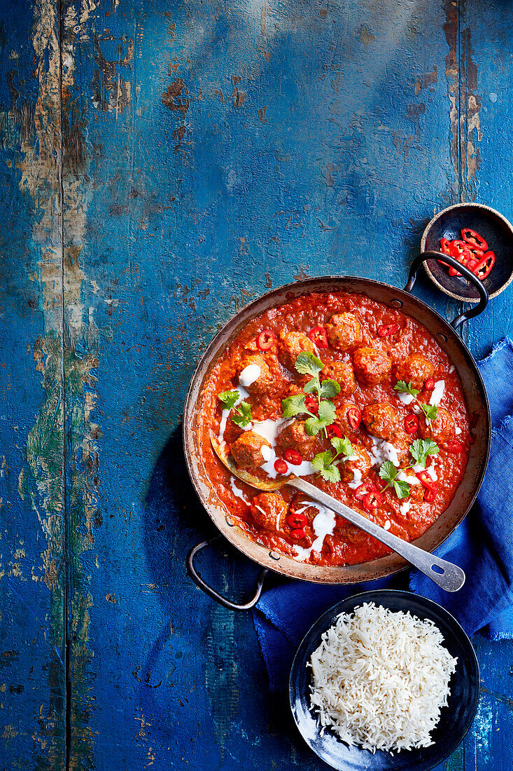 Duftendes Lamm-Kofta-Curry