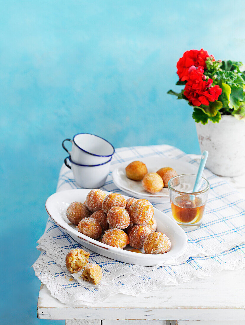 Loukoumades (Greek donuts)