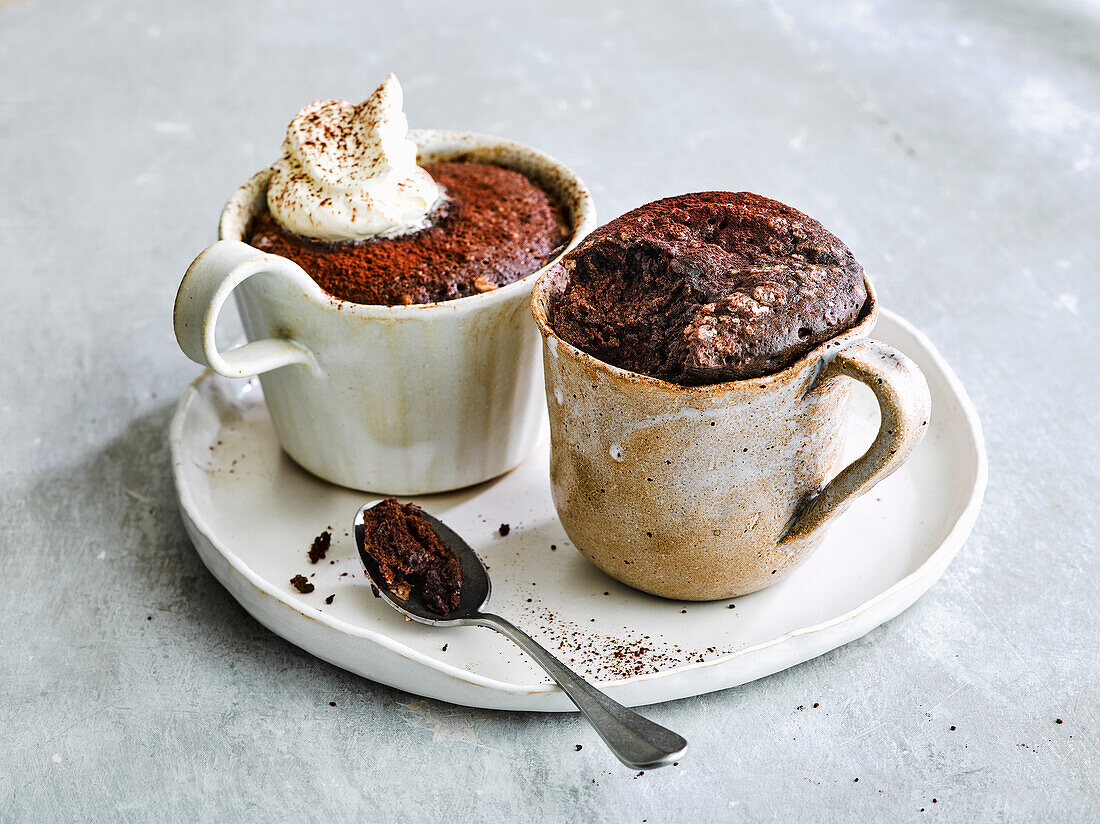 Chocolate mug cake