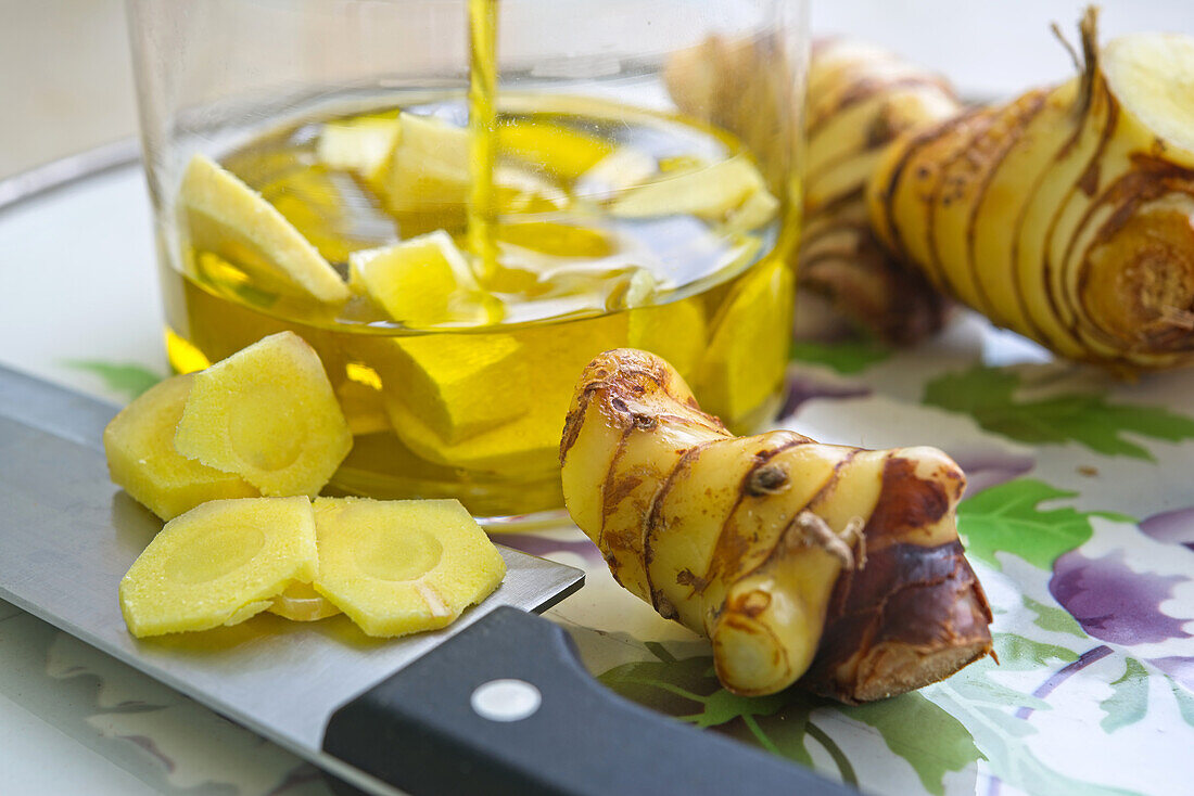 Pickled Galangal