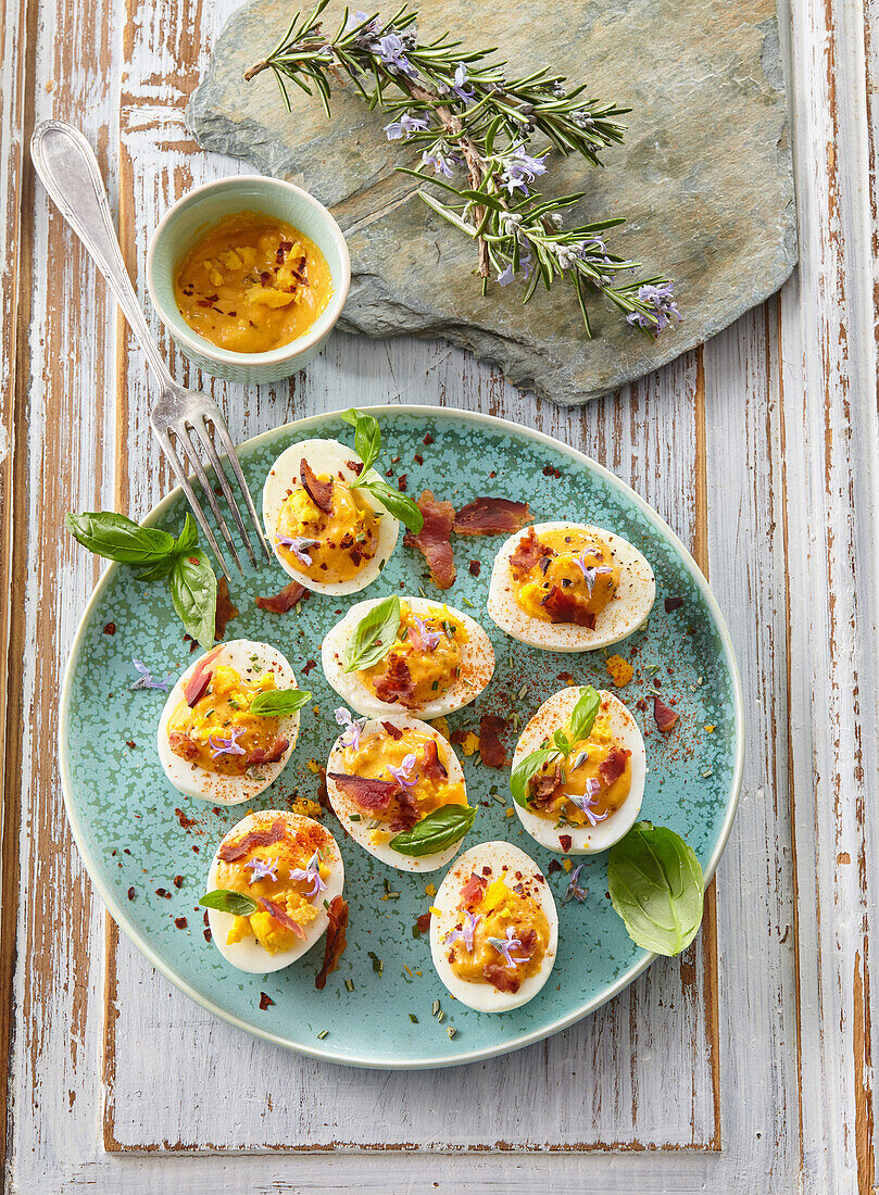 Savory Deviled Eggs