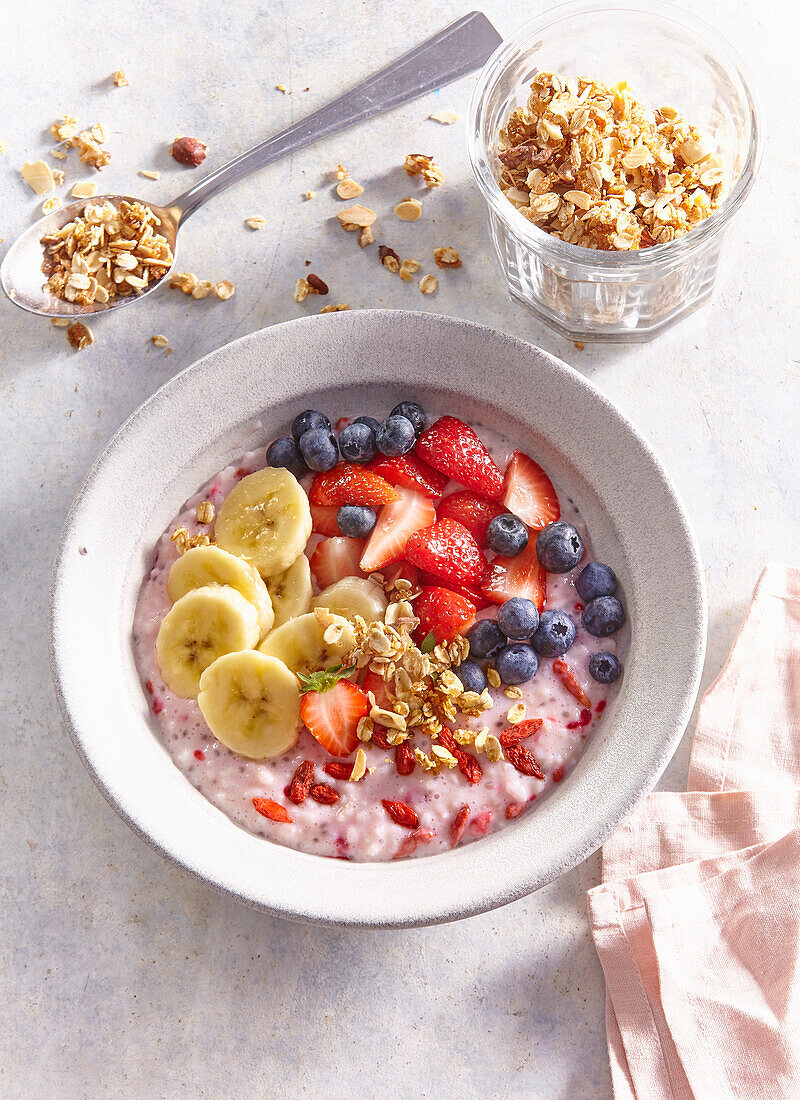 Süße Frucht-Bowl