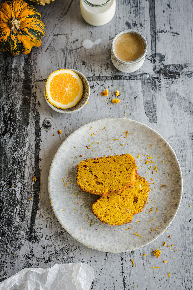 Pumpkin orange cake