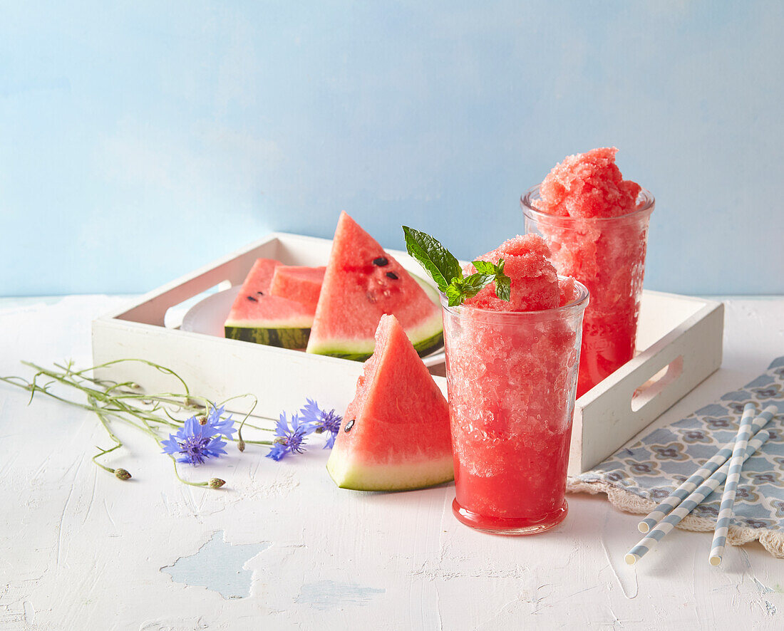 Wassermelonen-Granita