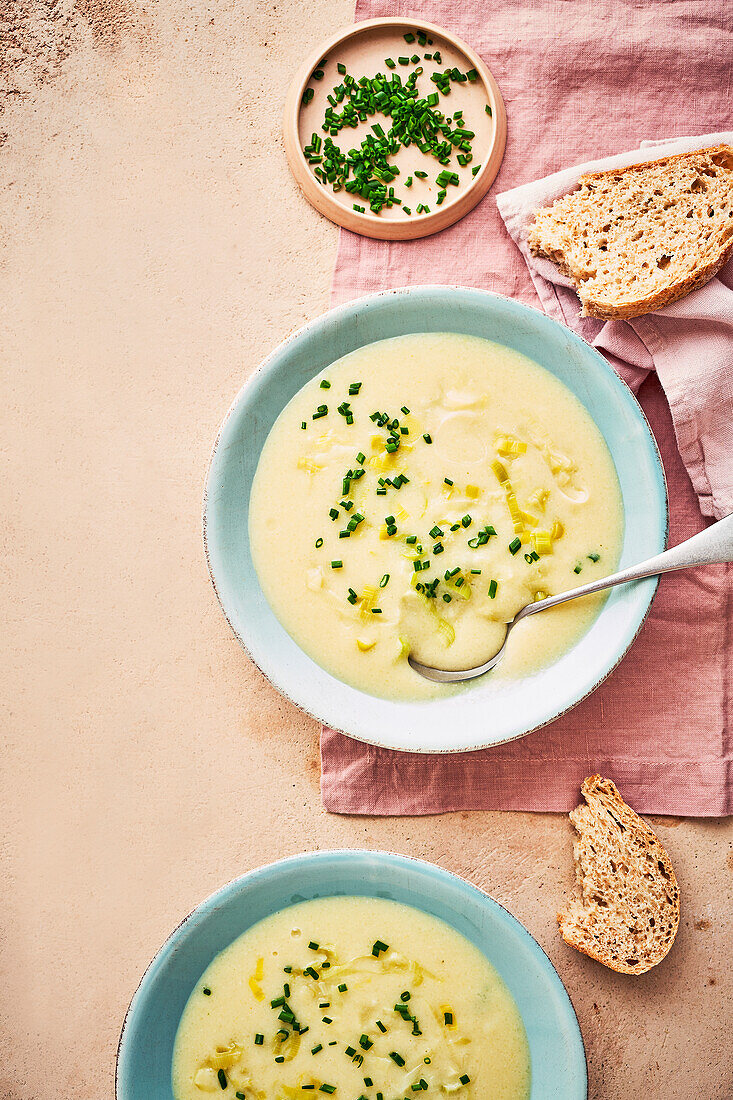 Creamy potato soup