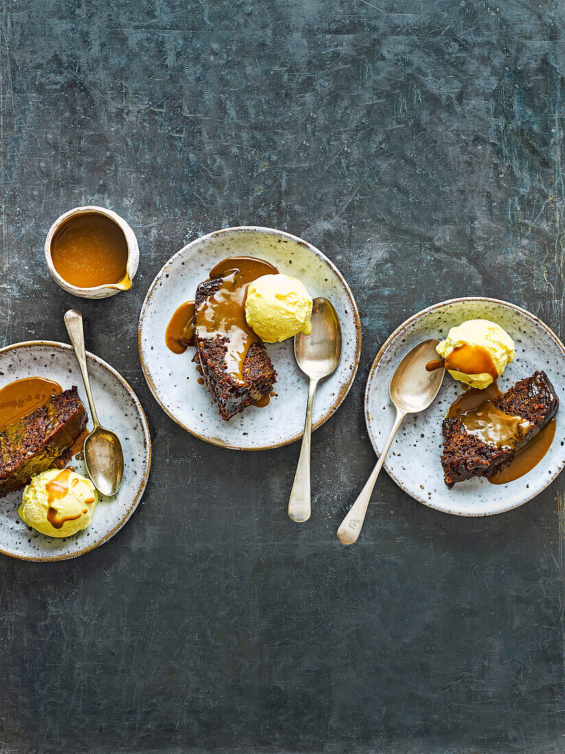 Sticky toffee pudding from the slow cooker