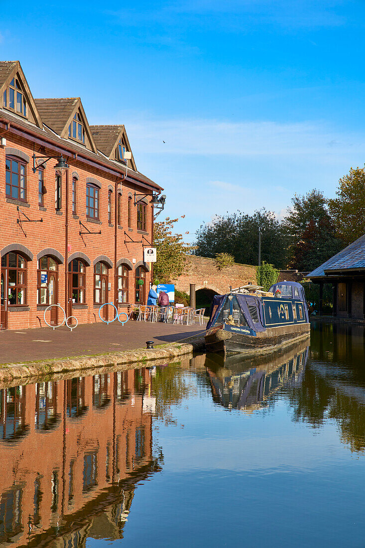 Canal Basin, Coventry, West Midlands, England, Vereinigtes Königreich, Europa