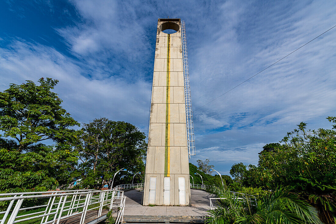 Monument on the Equator, Macapa, Amapa, Brazil, South America
