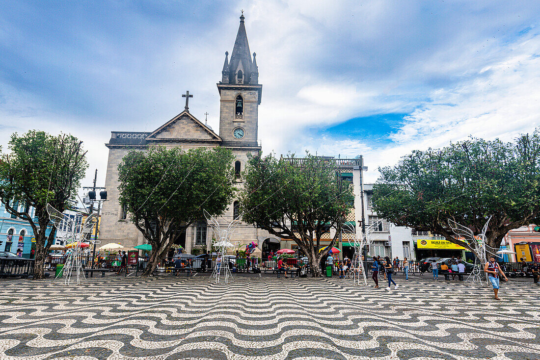 San Sebastian-Platz, Manaus, Bundesstaat Amazonas, Brasilien, Südamerika