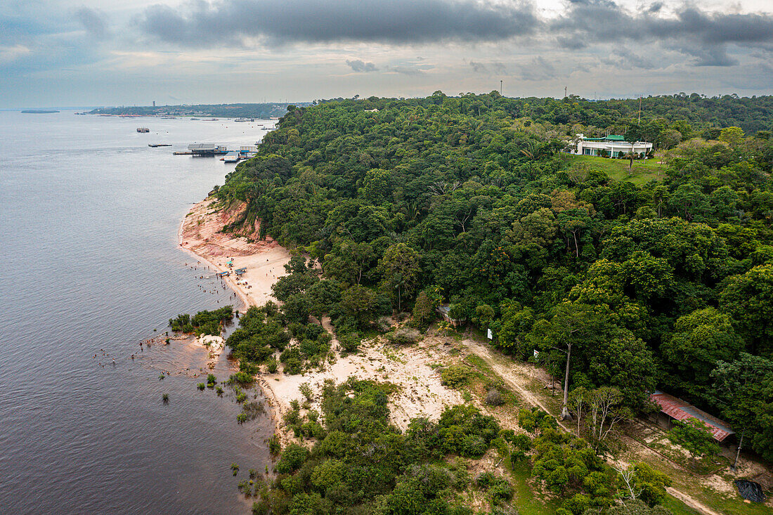 Ufer des Amazonas, Manaus, Bundesstaat Amazonas, Brasilien, Südamerika