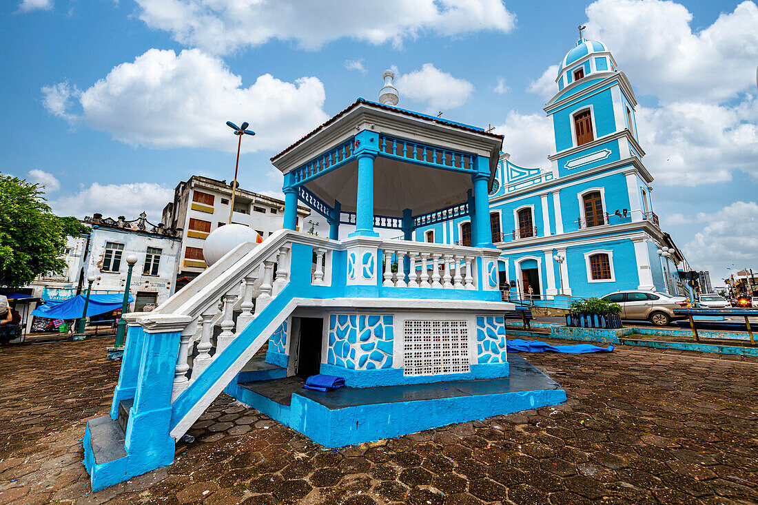 Catedral Metropolitana Nossa Senhora da Conceivao, Santarem, Para, Brazil, South America