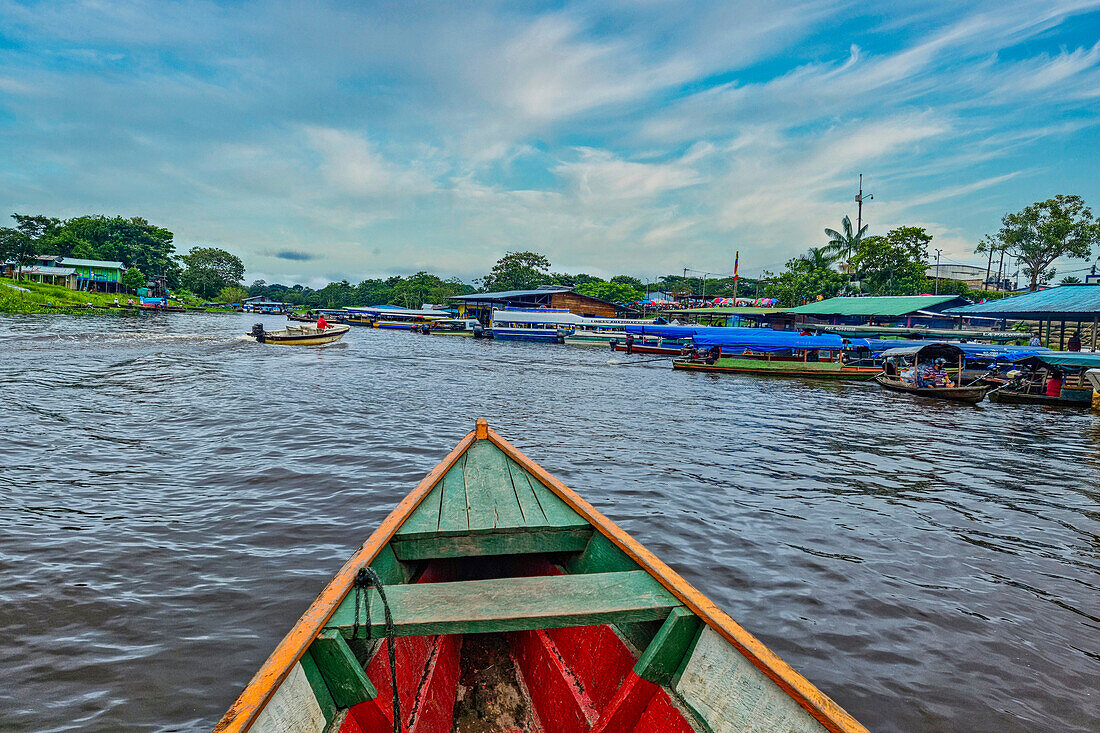 Boat tour on the Amazon, Leticia, Colombia, South America